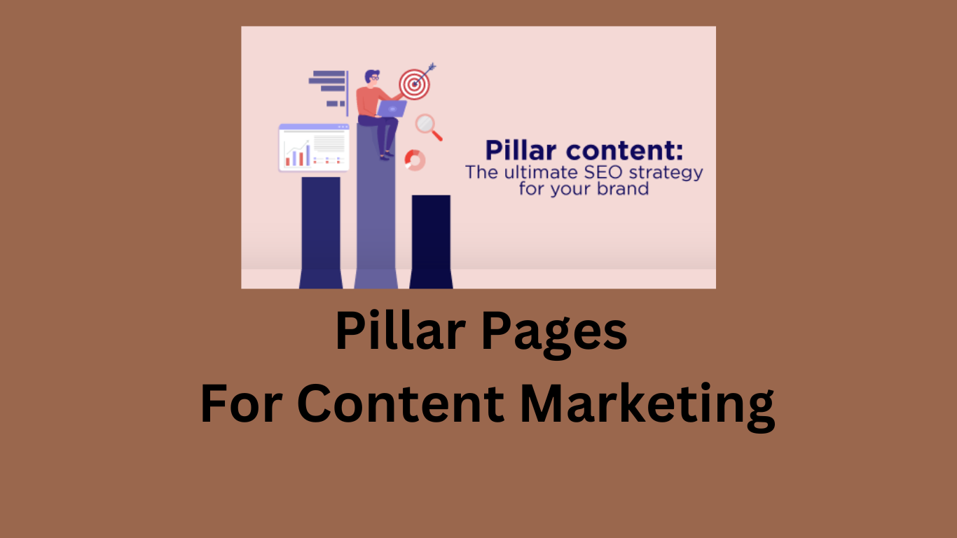 Illustration of pillar pages strategy for content marketing